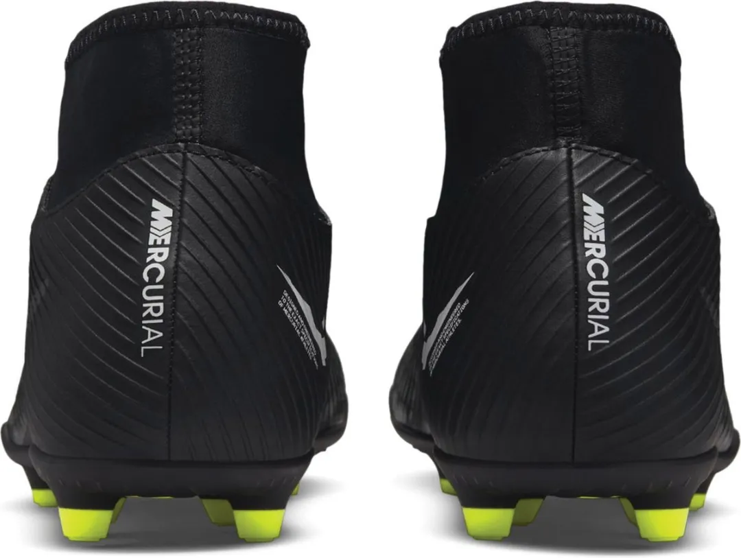 Nike Mercurial Superfly 9 FG/MG Sportschoenen - Maat 43 - Zwart/Geel - afbeelding 6 van 6