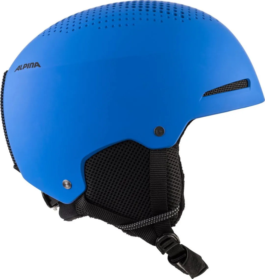 Alpina Junior Zupo Skihelm - 48cm - Blauw Matt