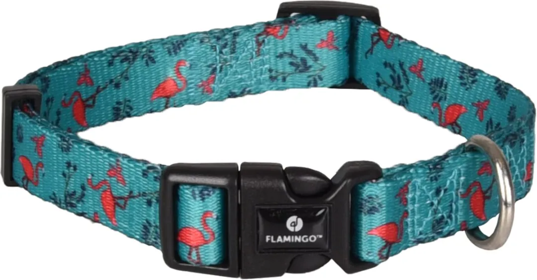 Flamingo Samar Halsband Groen M 40-55cm