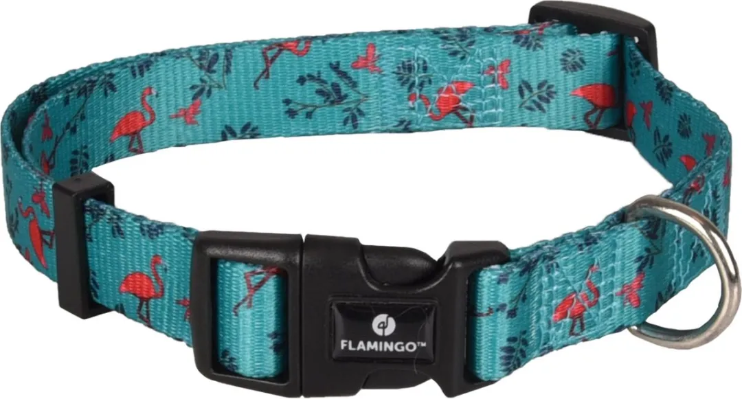 Flamingo Samar Halsband Groen M 40-55cm