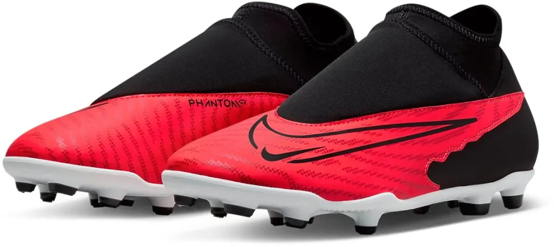 Nike Phantom GX Club DF Voetbalschoen FG - Zwart/Rood