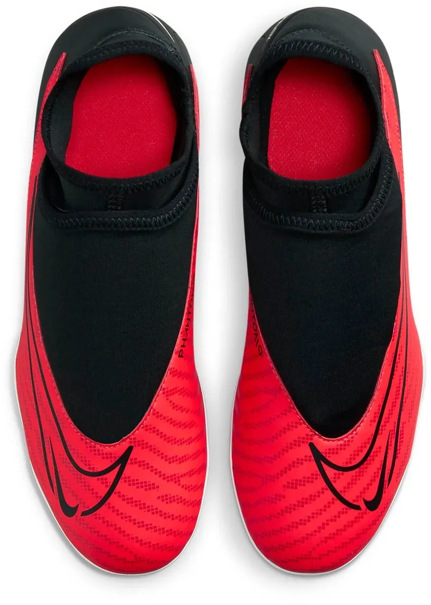 Nike Phantom GX Club DF Voetbalschoen FG - Zwart/Rood