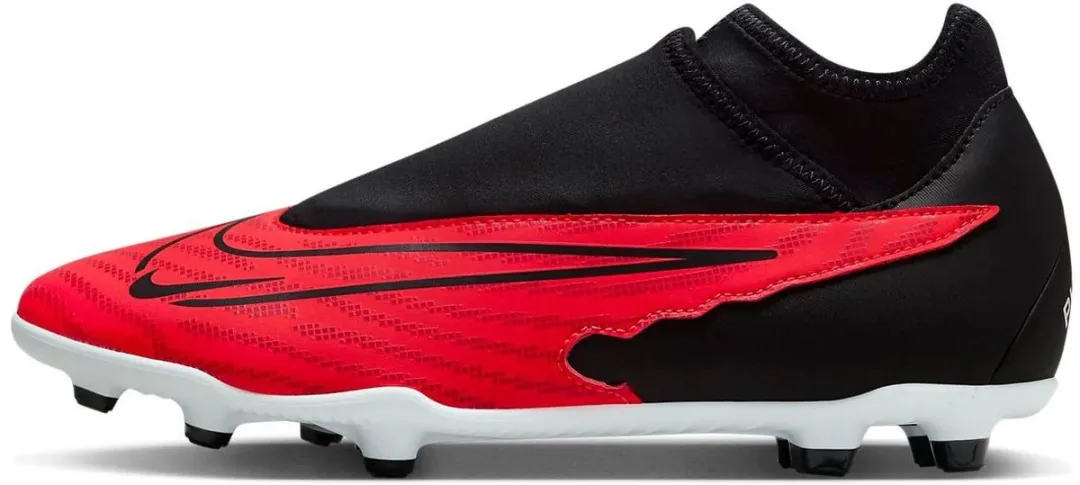 Nike Phantom GX Club DF Voetbalschoen FG - Zwart/Rood