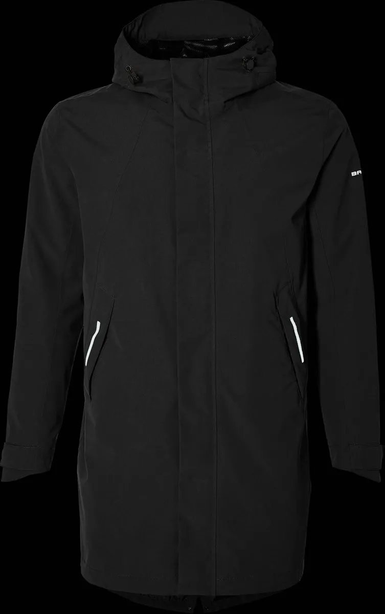 Basil Mosse Parka Regenjas Heren - XL - Zwart - afbeelding 6 van 6