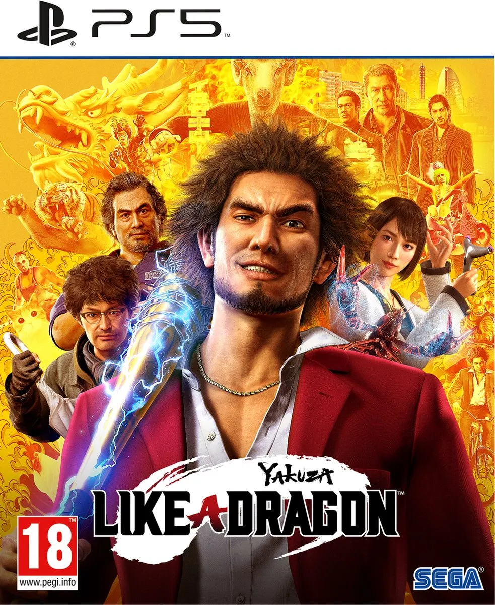 Sega Yakuza: Like A Dragon PlayStation 5 - 1 Speler