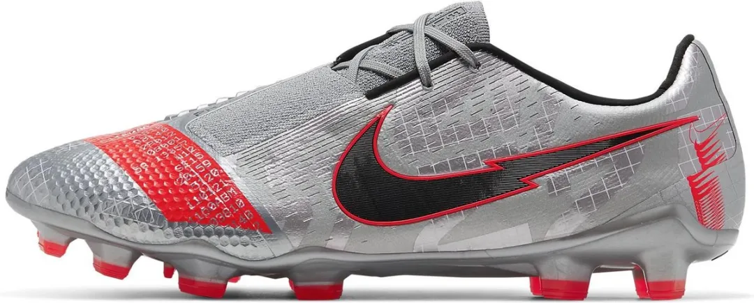 Nike Phantom Venom Elite FG Voetbalschoenen 40 - Zilver