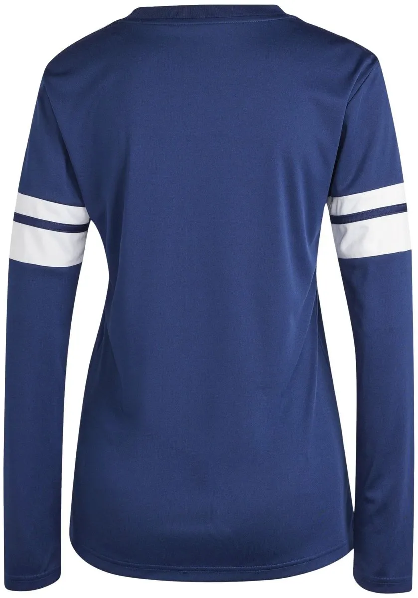adidas Squadra 25 Longsleeve Shirt Dames - S - Zwart/Wit