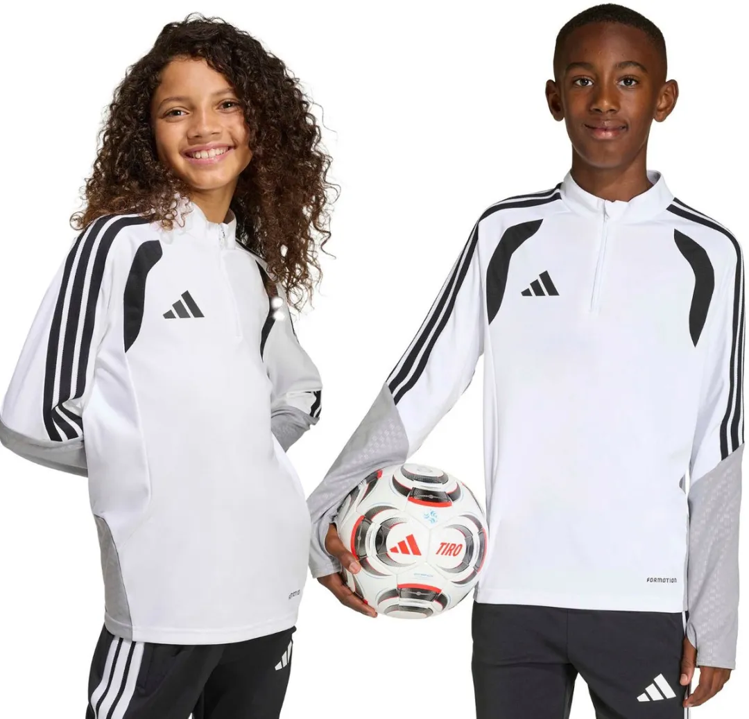 adidas Tiro 26 Competition Trainingstop Kinderen 152cm - Wit/Grijs