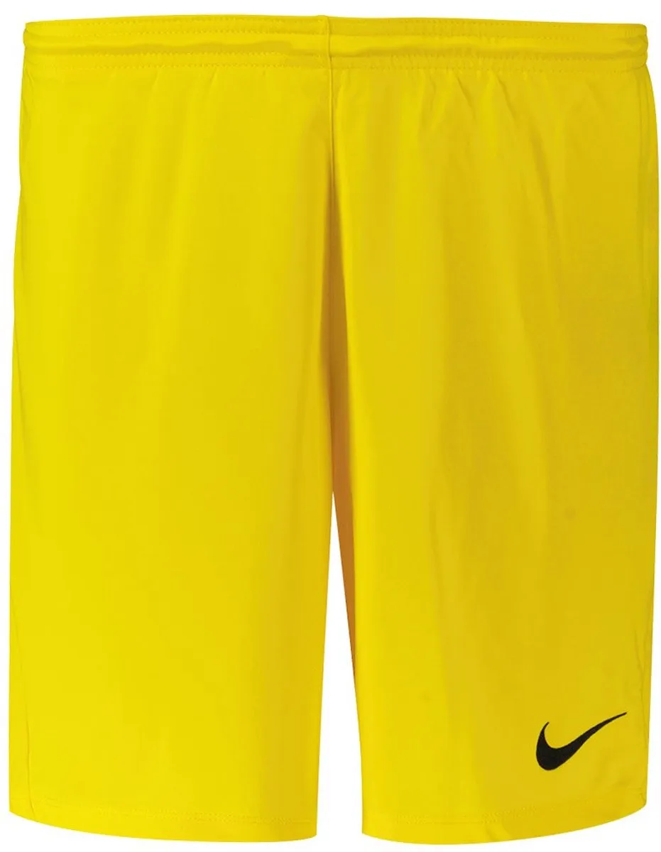 Nike Park III Short Heren S - BV6855-103 - Wit/Rood