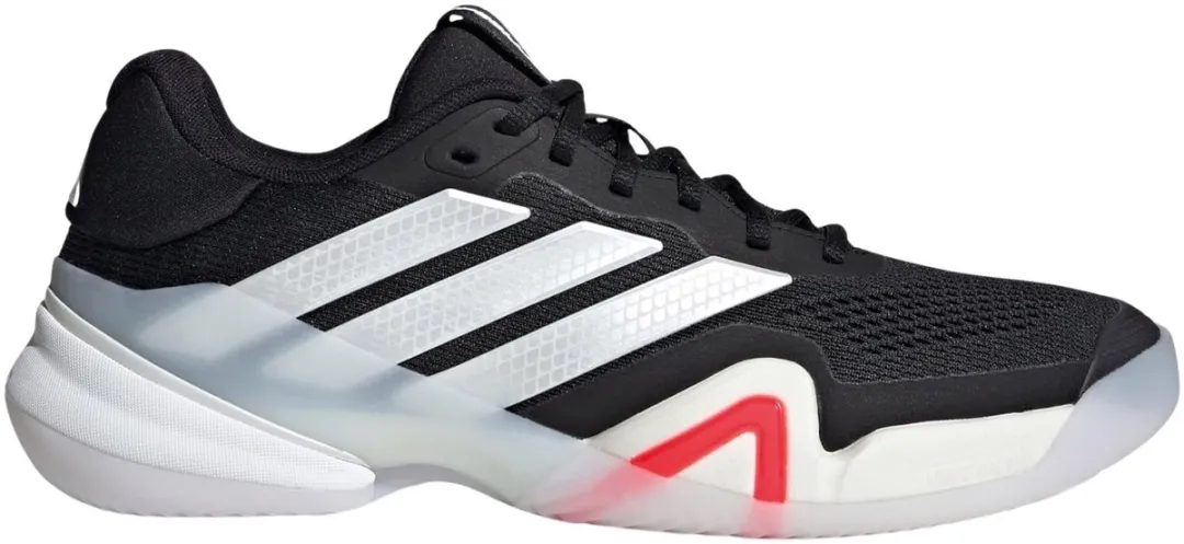 Adidas Barricade 14 Clay Tennisschoenen Heren 44 2/3 - Zwart/Wit/Rood