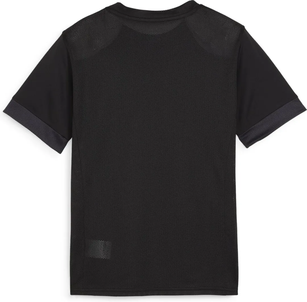 PUMA teamGOAL Matchday Jersey Jr Unisex - 152 - Zwart/Wit/Grijs