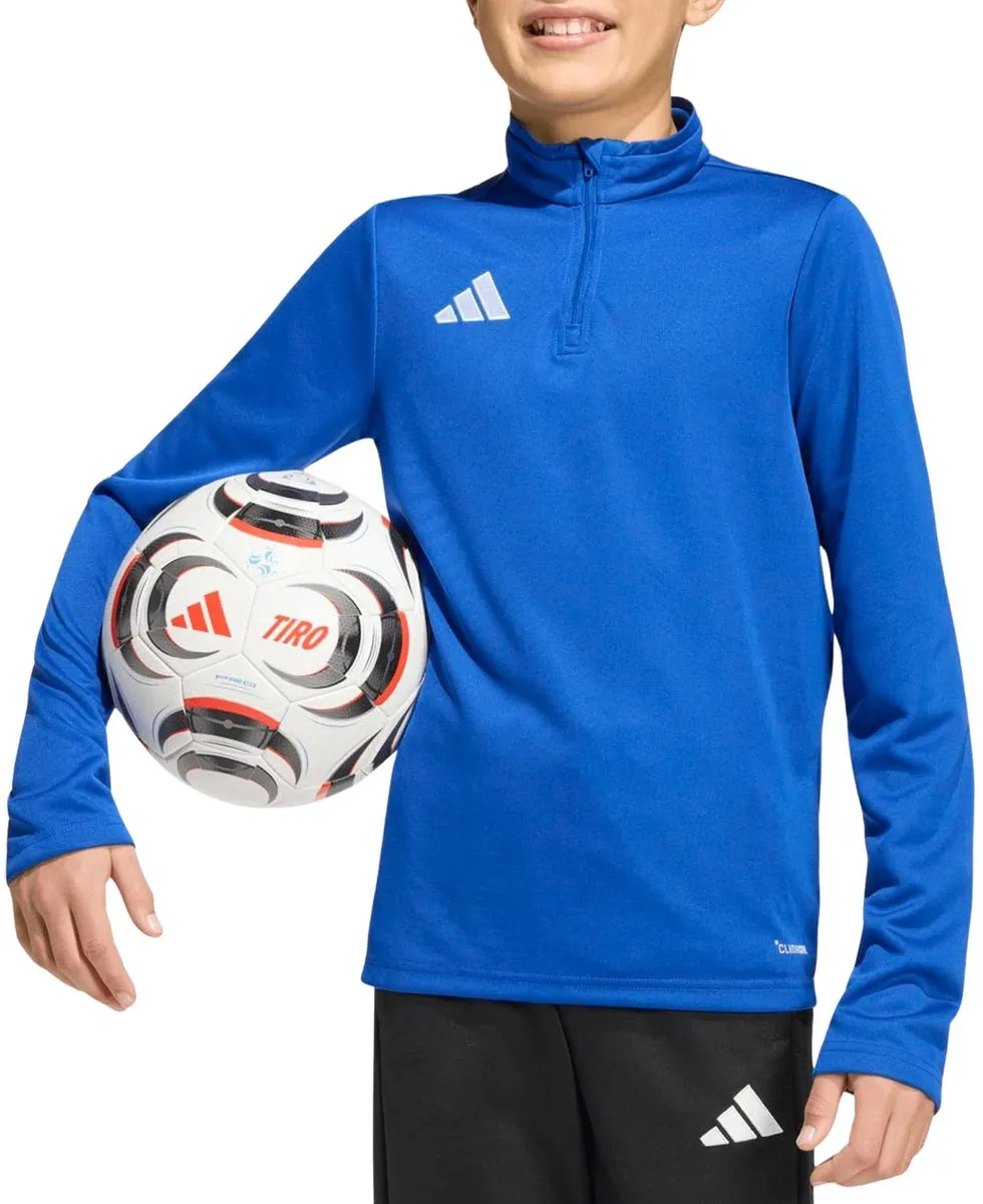 adidas Entrada 26 HZ Trainingssweater Junior JZ6637 - Maat 176 - Grijs