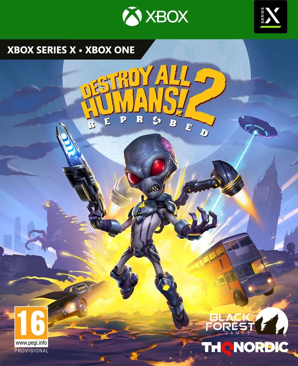 THQ Nordic Destroy All Humans 2 Reprobed Xbox Series X