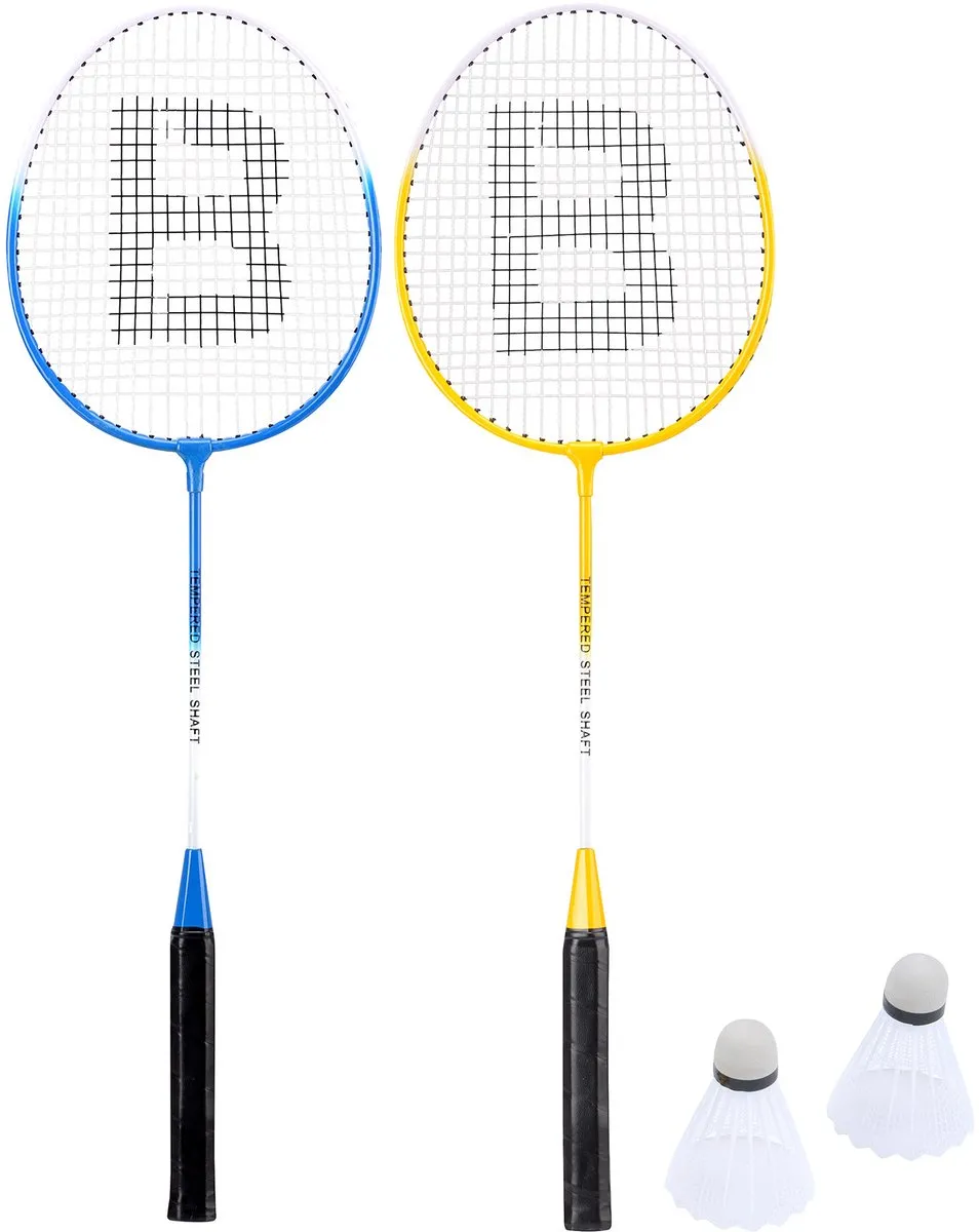 Toyrific Pro Baseline Badminton Set - 2 Spelers - Zwart - afbeelding 6 van 6