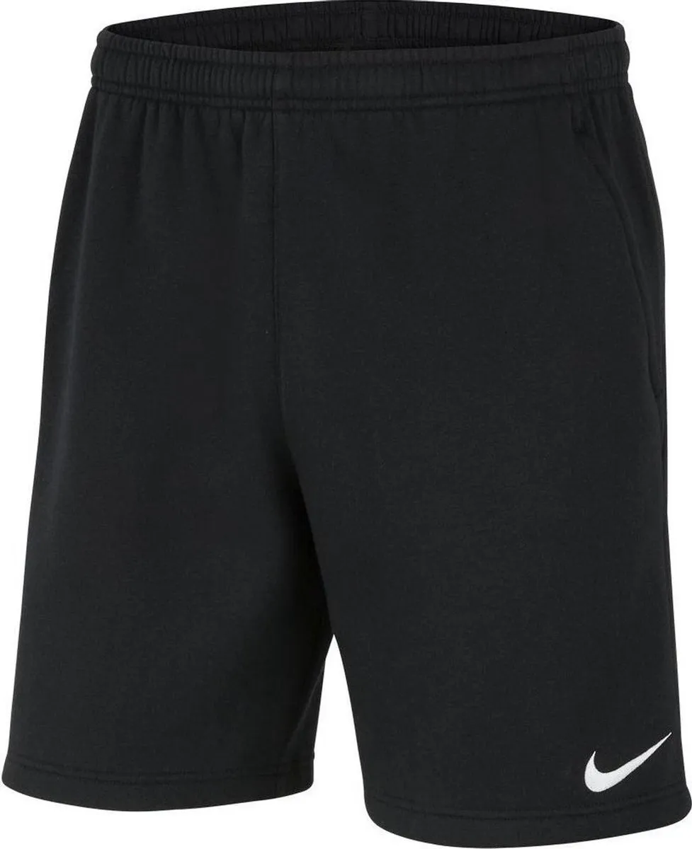 Nike Fleece Park 20 Joggingshort Junior CW6932-010 - Maat 152 - Zwart/Wit