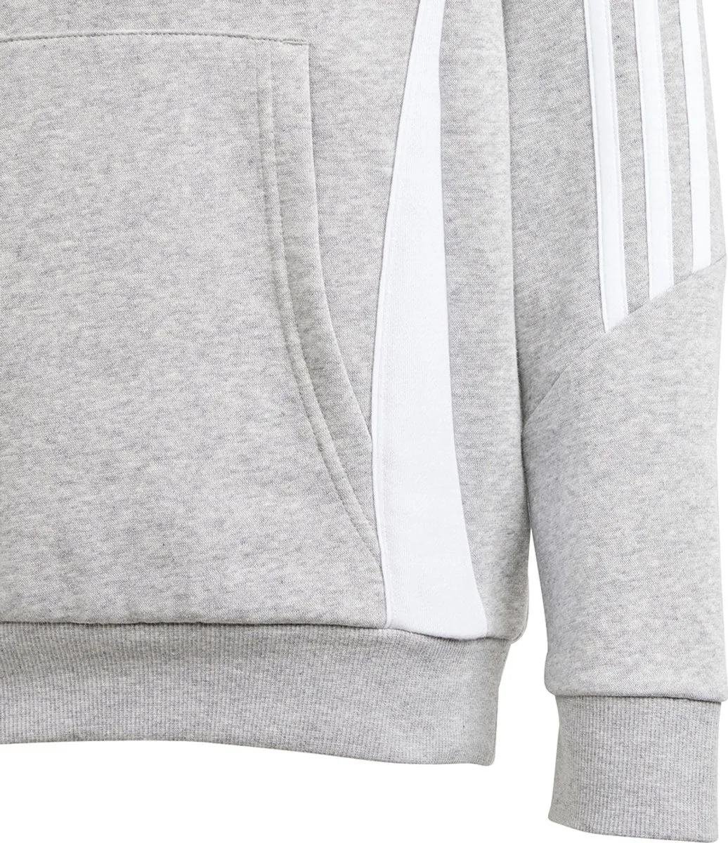 Adidas Tiro 24 Hooded Sweat Kinder - Grijs 128cm