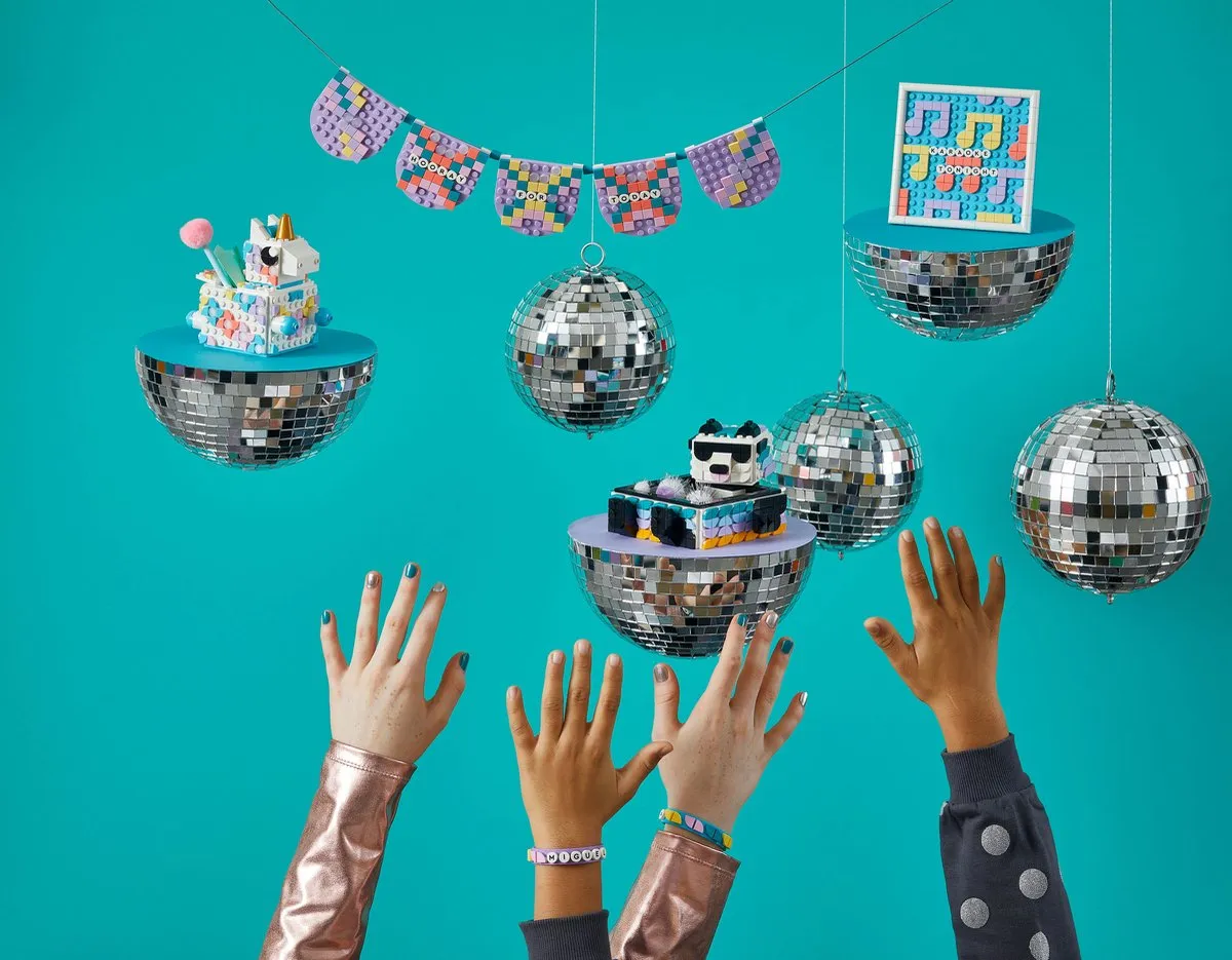 LEGO DOTS Eenhoorn Creatieve Gezinsset 41962 - Meerkleurig
