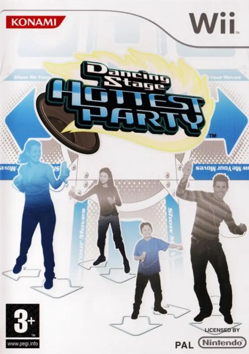 Konami Dancing Stage Hottest Party Wii