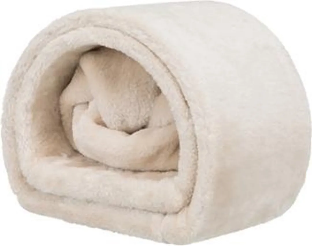 Trixie Speeltunnel Pluche Beige 80x27x21cm