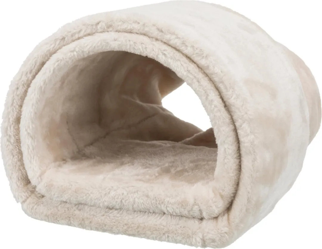 Trixie Speeltunnel Pluche Beige 80x27x21cm