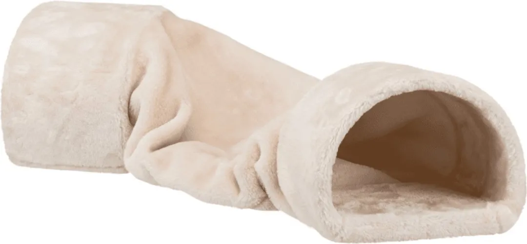Trixie Speeltunnel Pluche Beige 80x27x21cm - afbeelding 6 van 6
