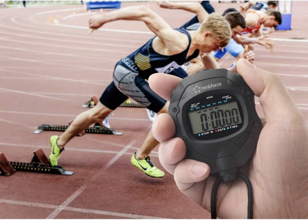 Renkforce RF-SW-110 Digitale Stopwatch - Zwart