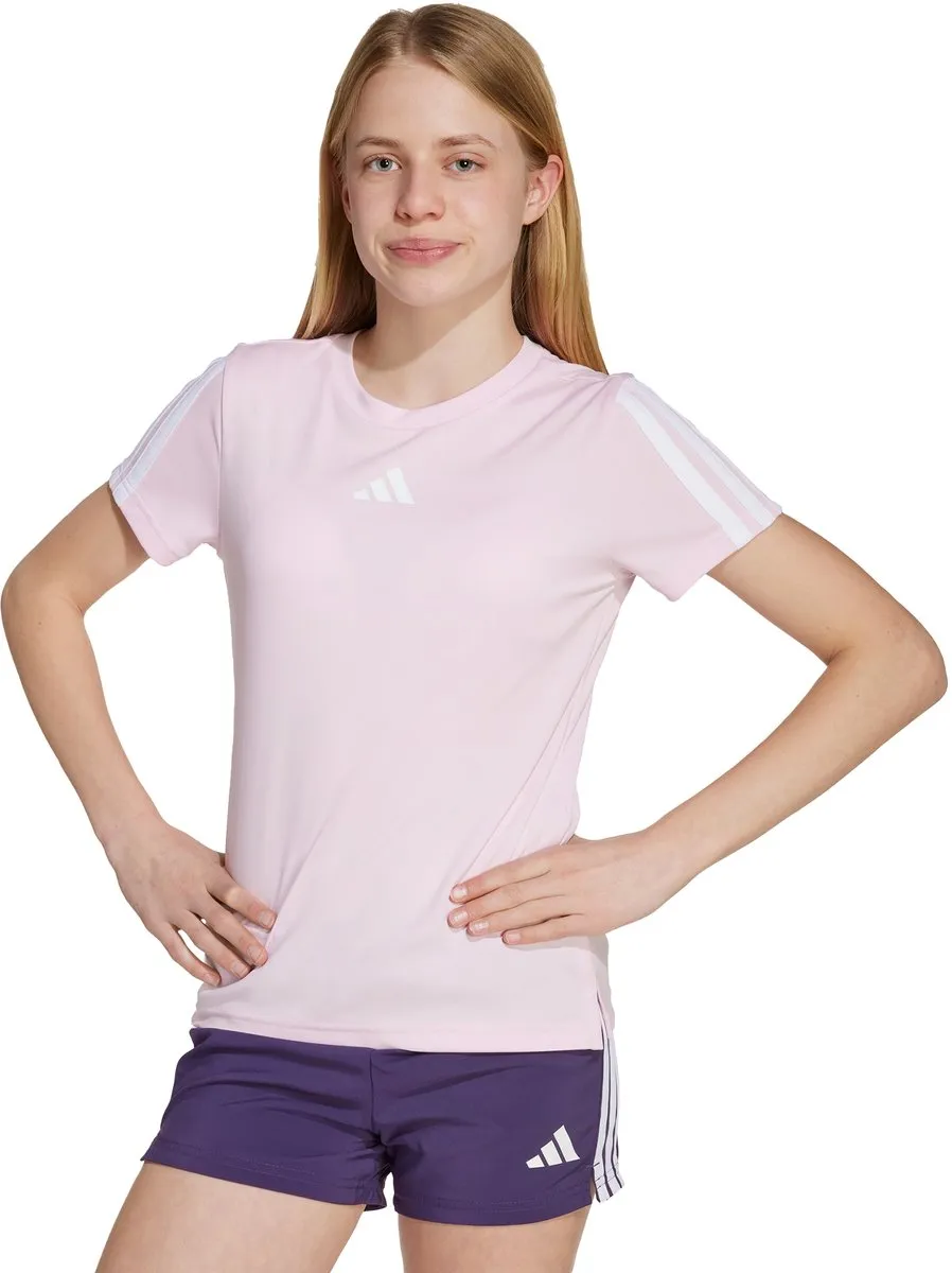 adidas 3-Stripes T-shirt Kids JW5018 - 164 Roze