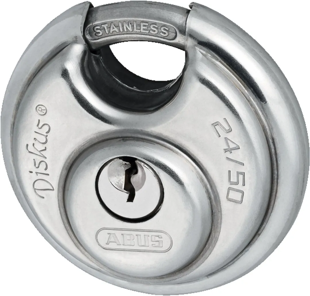 ABUS Discushangslot 50mm - Roestvrijstaal - afbeelding 2 van 4