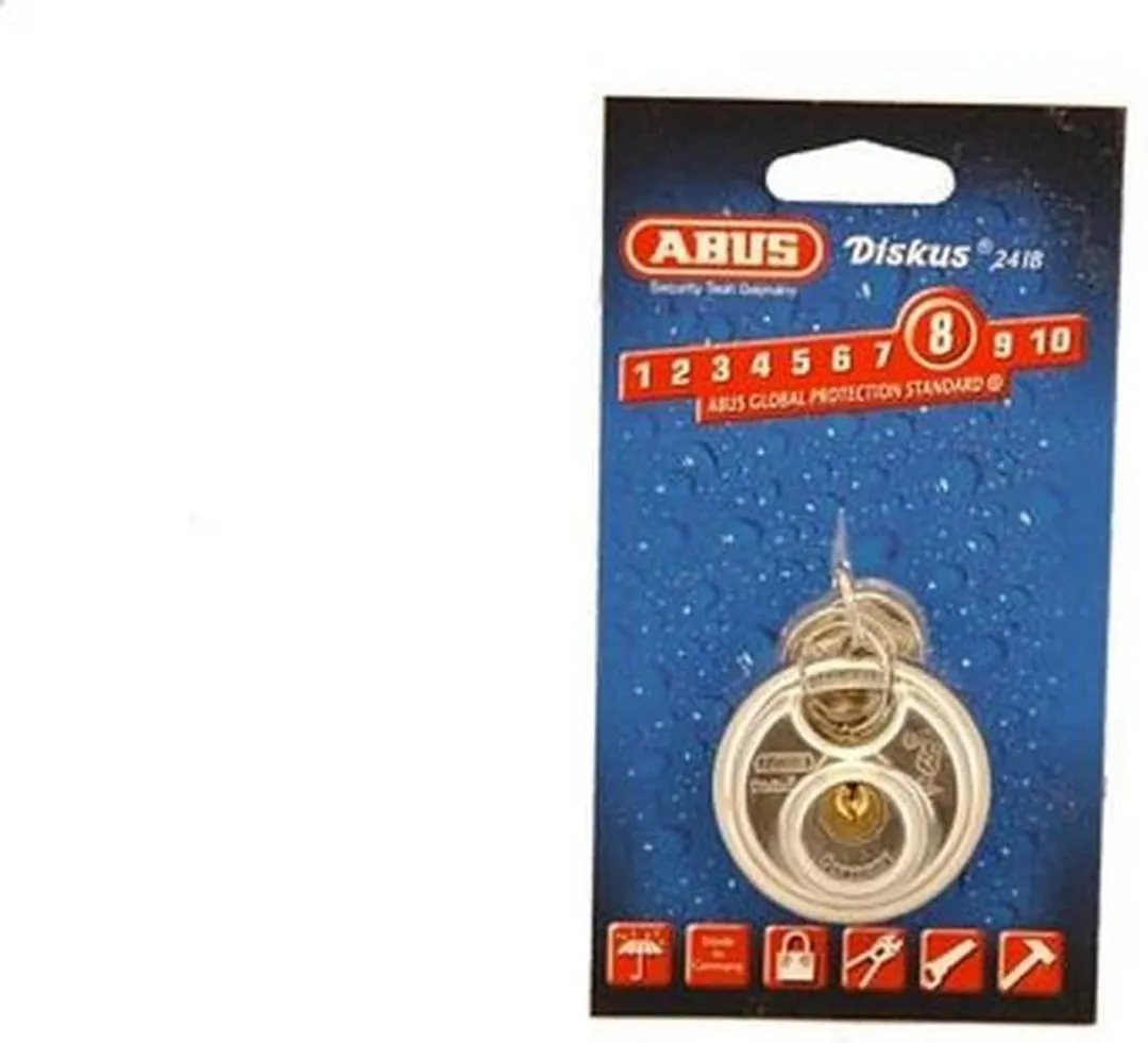 ABUS Discushangslot 50mm - Roestvrijstaal - afbeelding 4 van 4