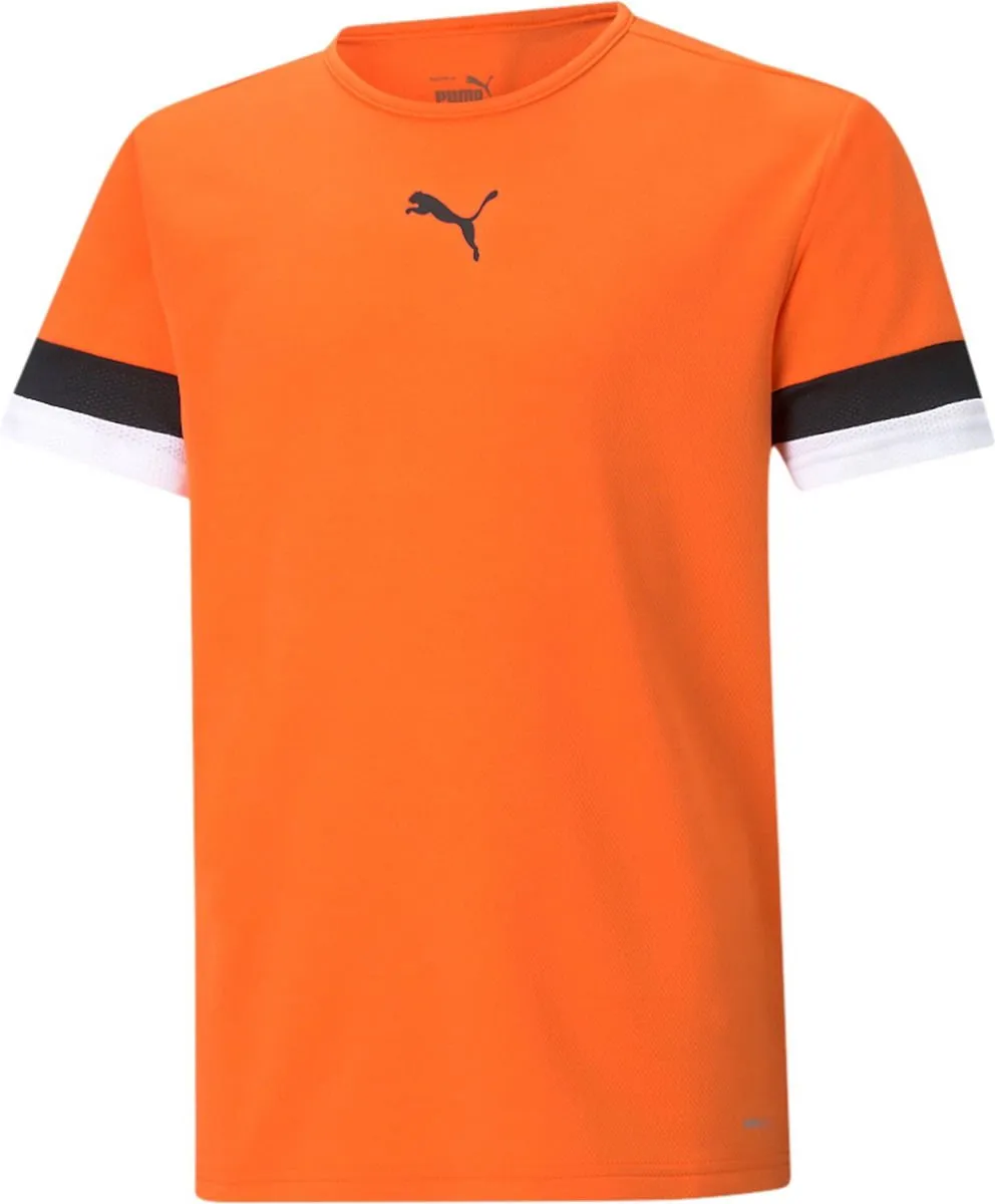 PUMA Teamrise Shirt Kinderen - Oranje - Maat 152