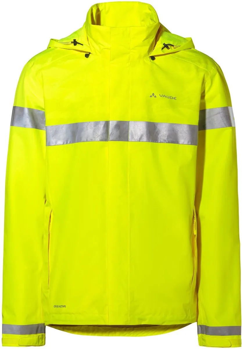 Vaude Luminum Regenjas Heren XXXL - Neon Yellow - afbeelding 4 van 6