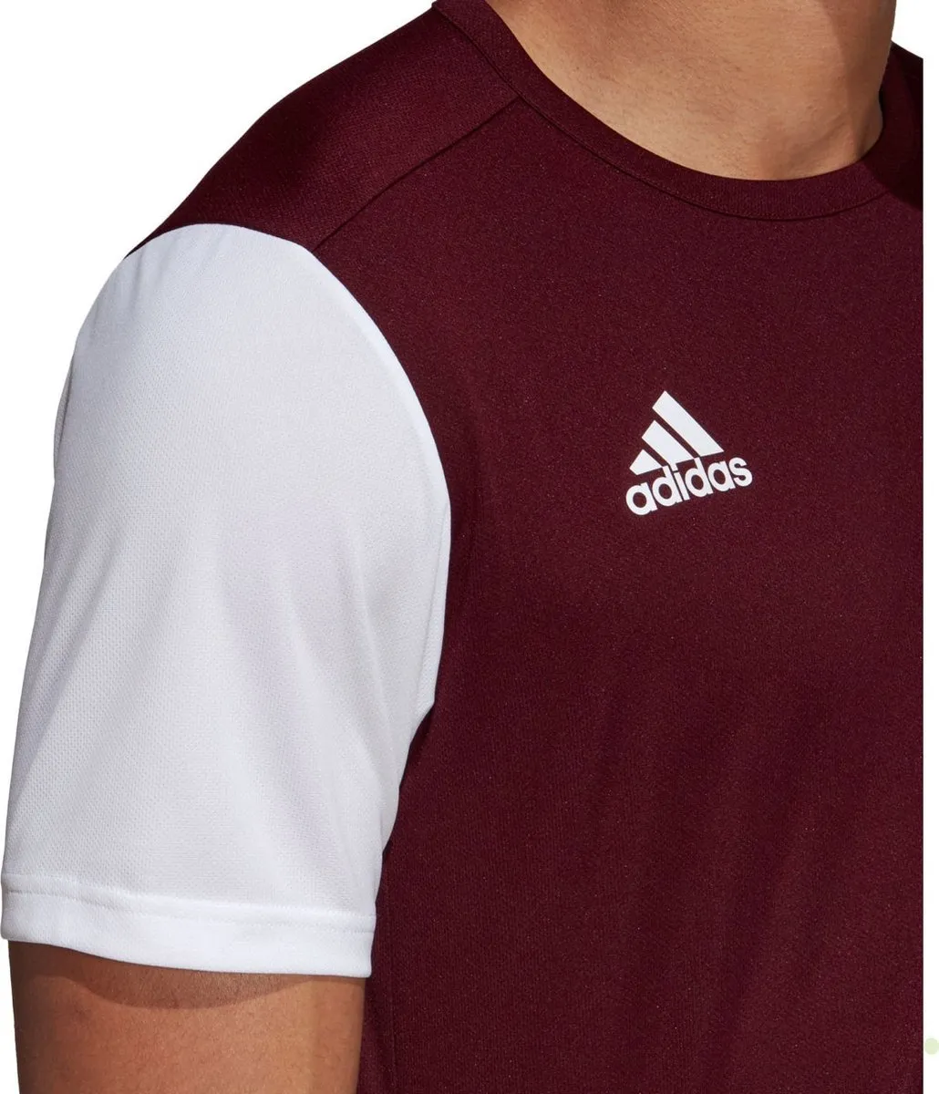 adidas Estro 19 Sportshirt XL - bordeaux/wit