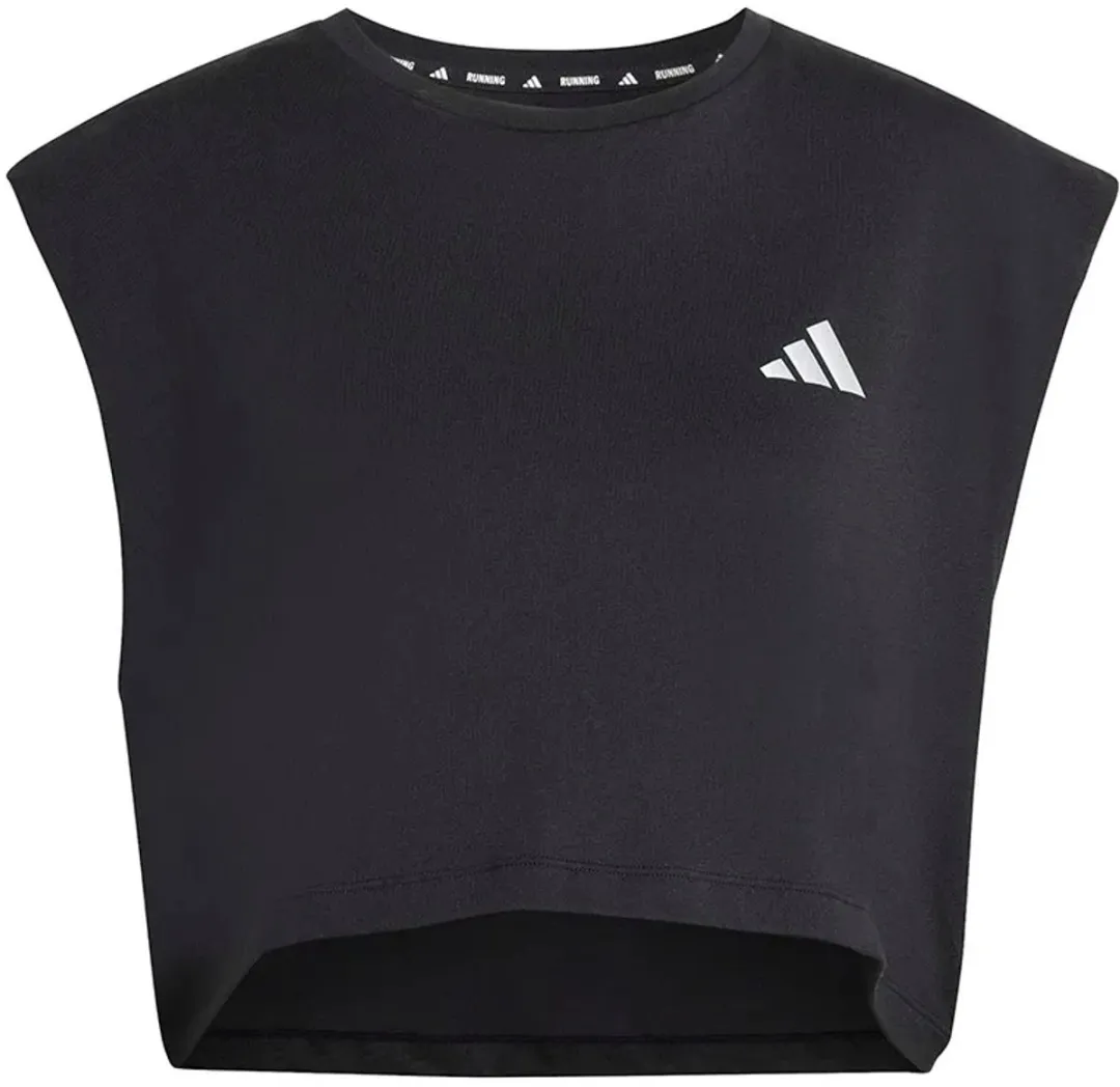 Adidas Essentials Crop Tanktop Dames M - KA0288 - Zwart