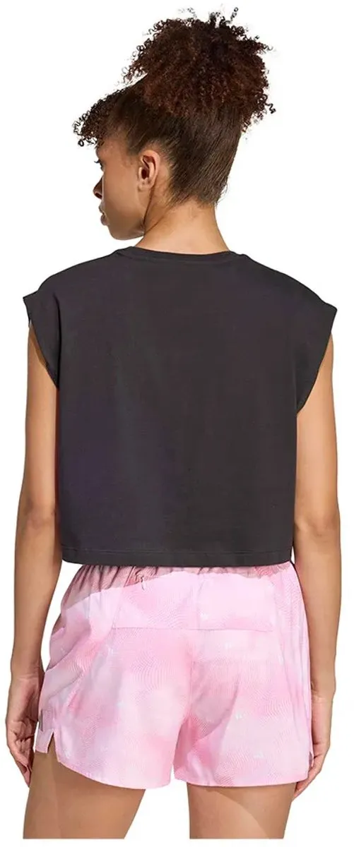 Adidas Essentials Crop Tanktop Dames M - KA0288 - Zwart