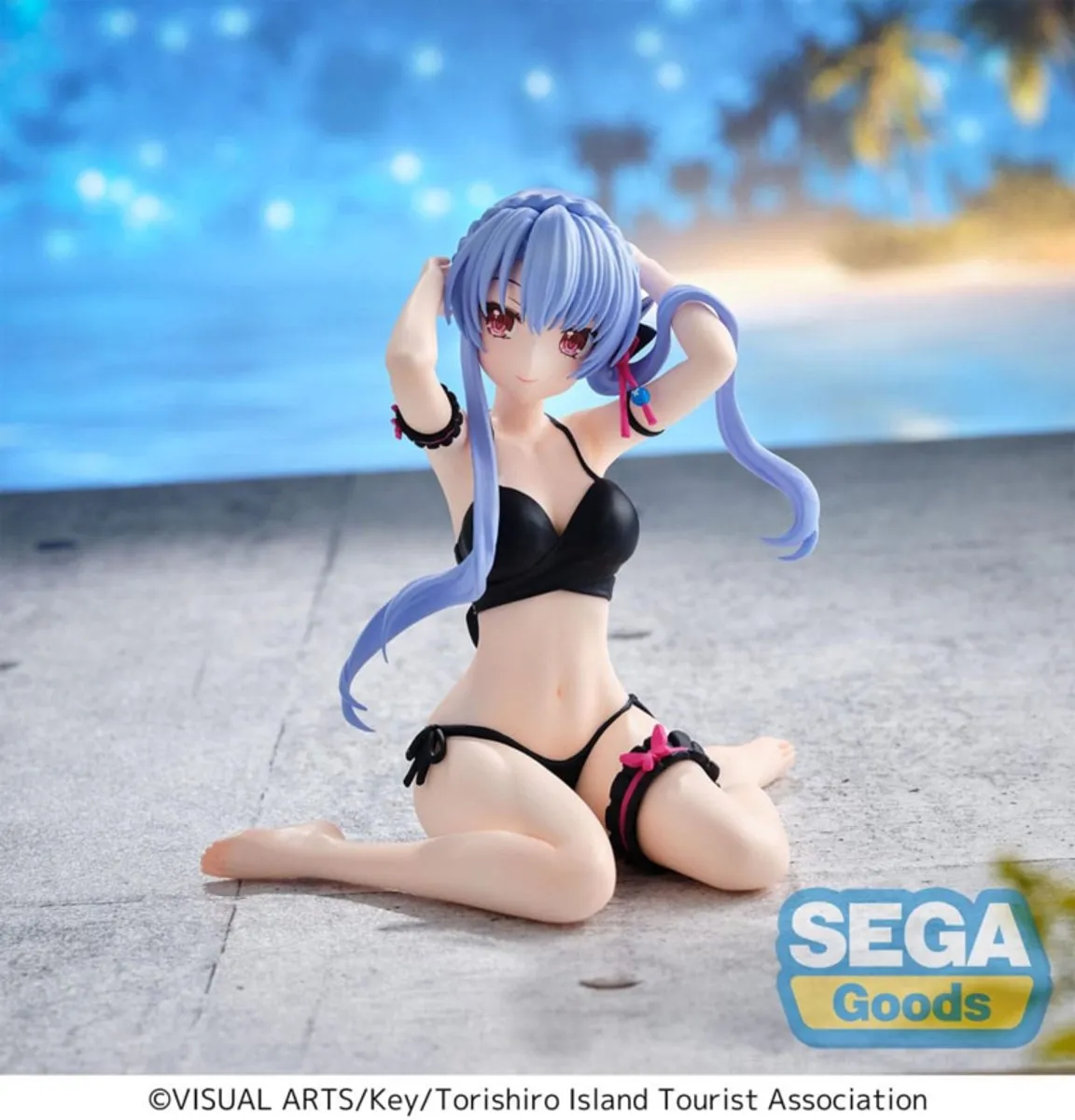 Sega Summer Pockets Yumemirize Ao Sorakado PVC Statue 12cm - Multi - afbeelding 6 van 6