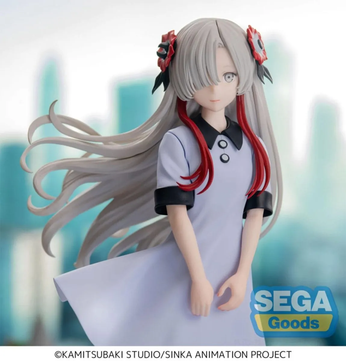 Sega Kamitsubaki City Luminasta Sekai Yorukawa PVC Statue 21cm - Multi