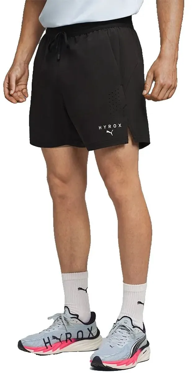 PUMA HYROX Dry Elite 5 Short Heren - XL - Zwart