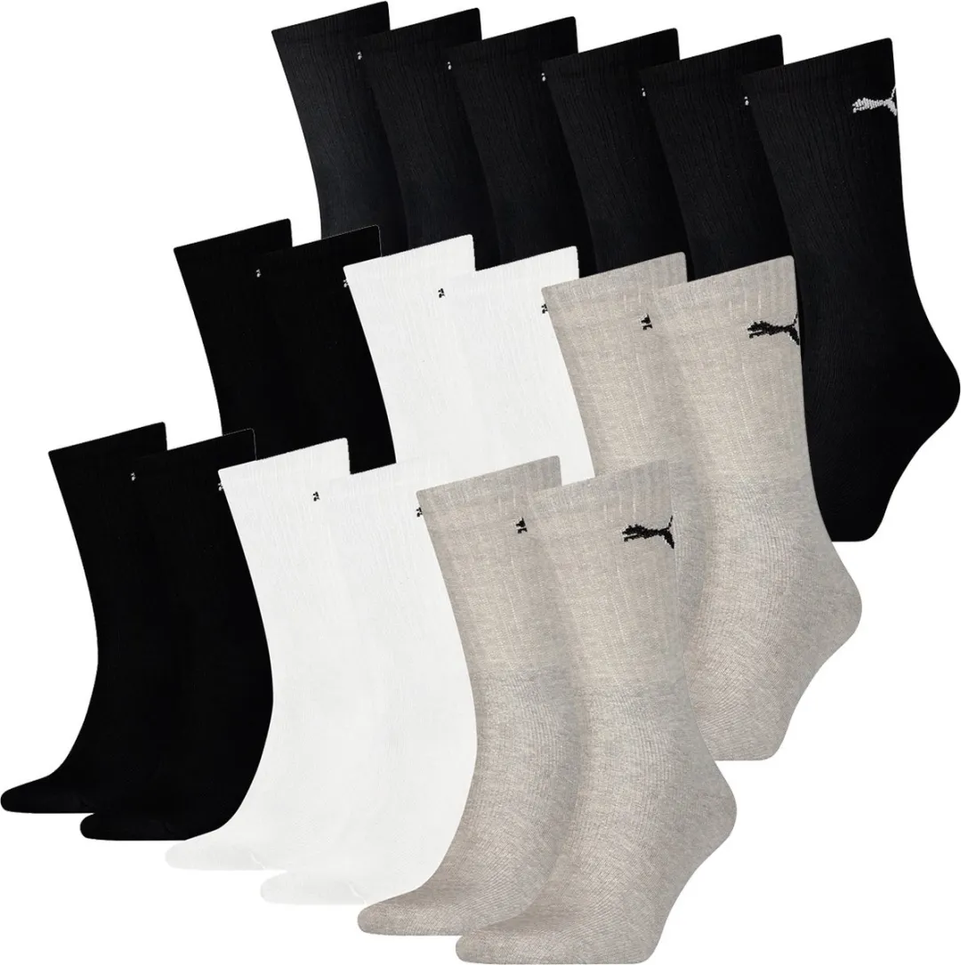 PUMA Cush Crew Sportsokken 18 Paar