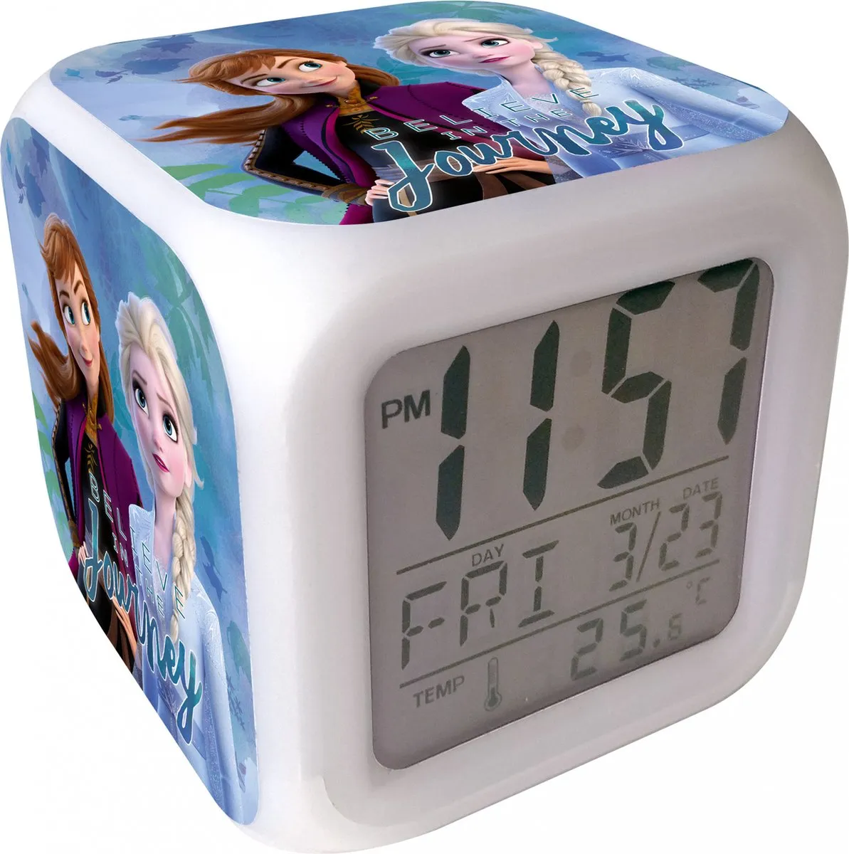 Disney Frozen Digitaal Led Wekker 8cm