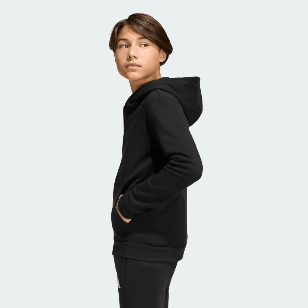 Adidas Entrada 26 Full Zip Hooded Vest Junior 176 - Rood