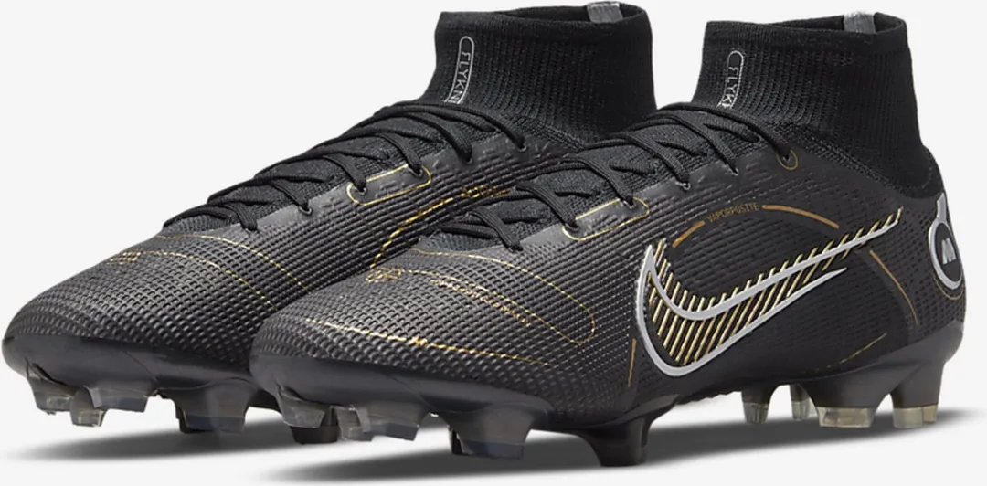 Nike Mercurial Superfly Elite FG Voetbalschoenen - Maat 39 - Zwart