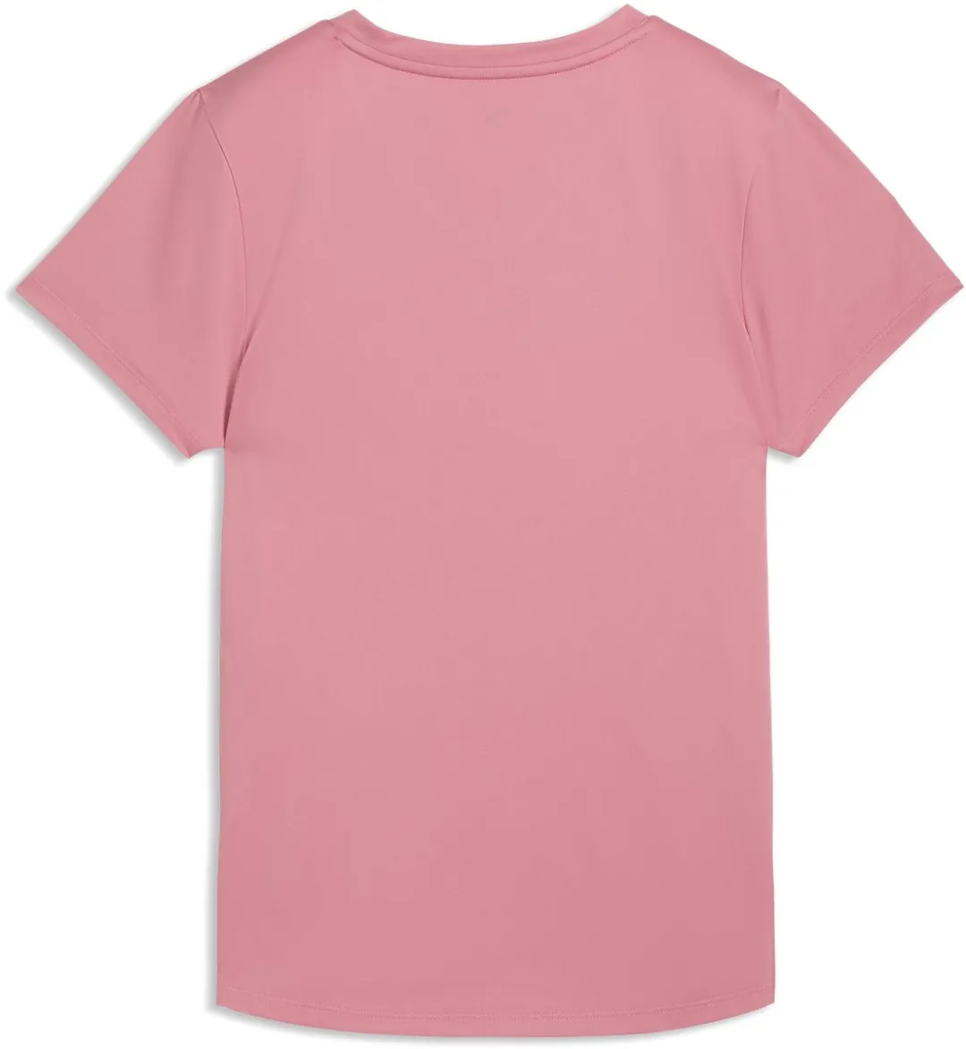 PUMA W TAD Essential V-Neck Tee - Wild Pink