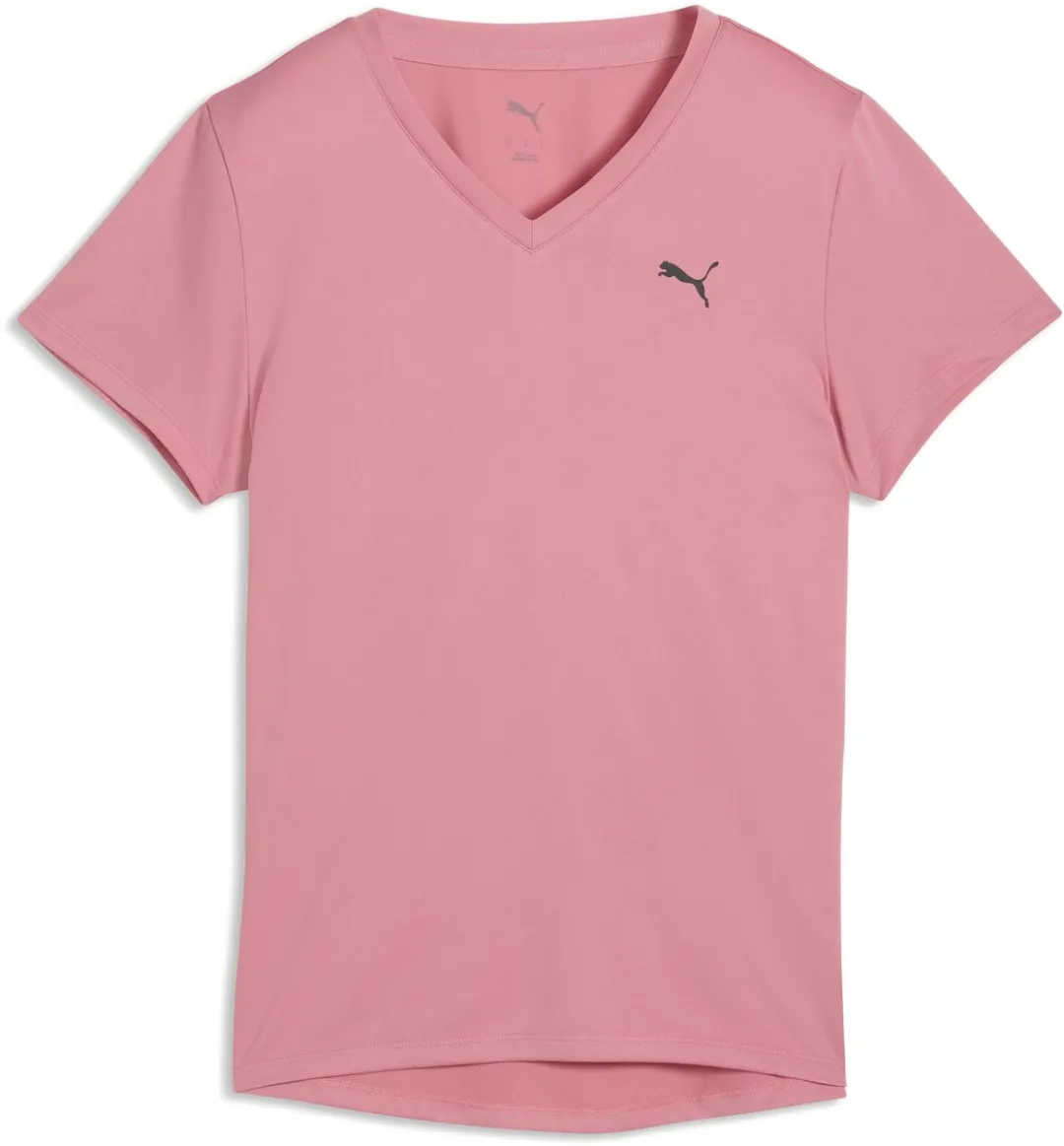 PUMA W TAD Essential V-Neck Tee - Wild Pink