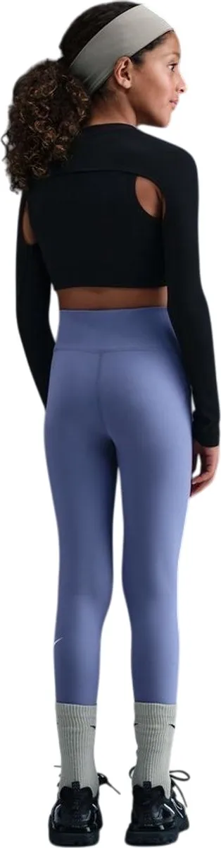 Nike One Dri-FIT Legging FZ5605-499 - Maat L - Paars