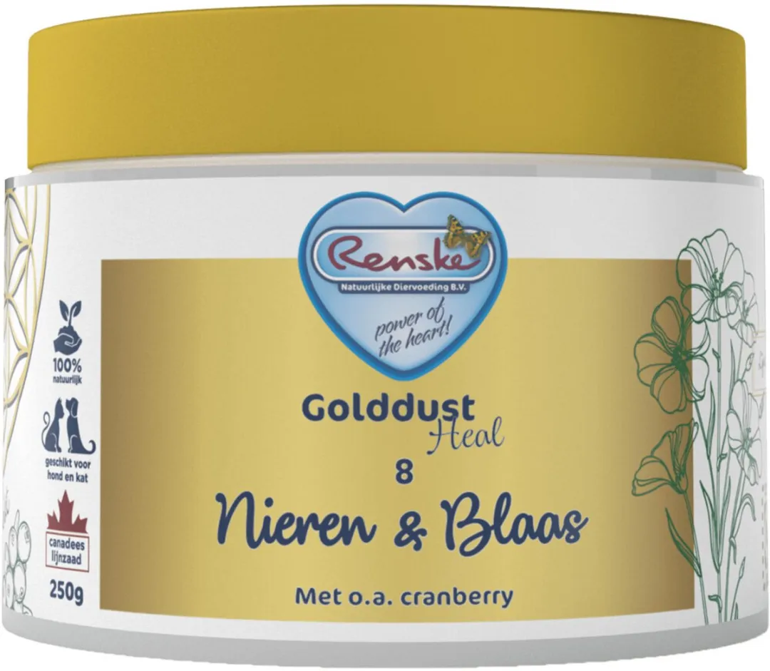 Renske Golddust Heal 8 Blaas & Nieren 250g - afbeelding 6 van 6