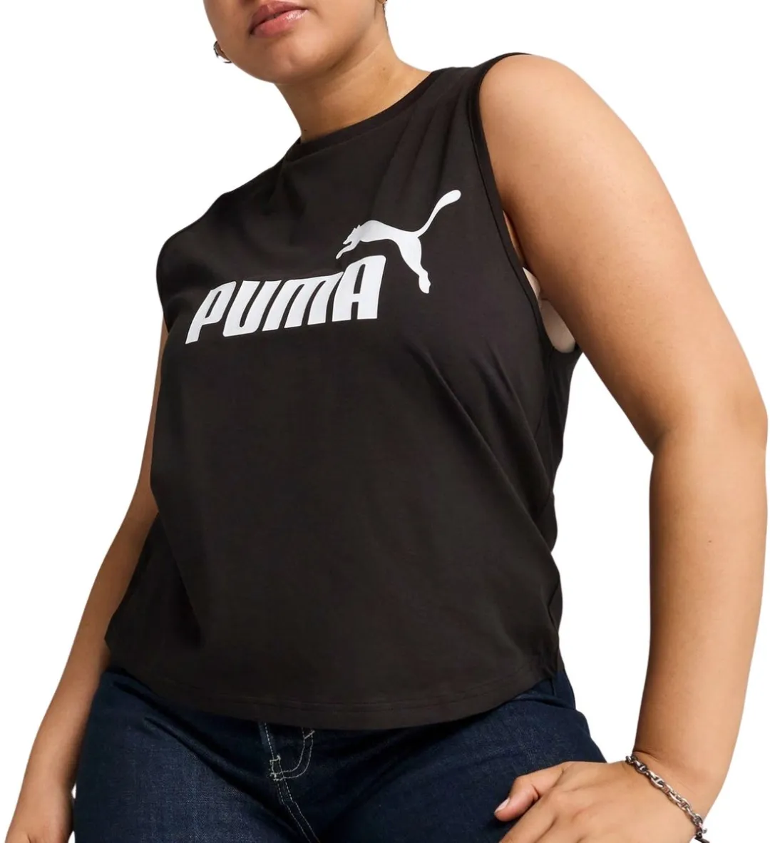PUMA ESS No. 1 Logo Slim Tanktop Dames