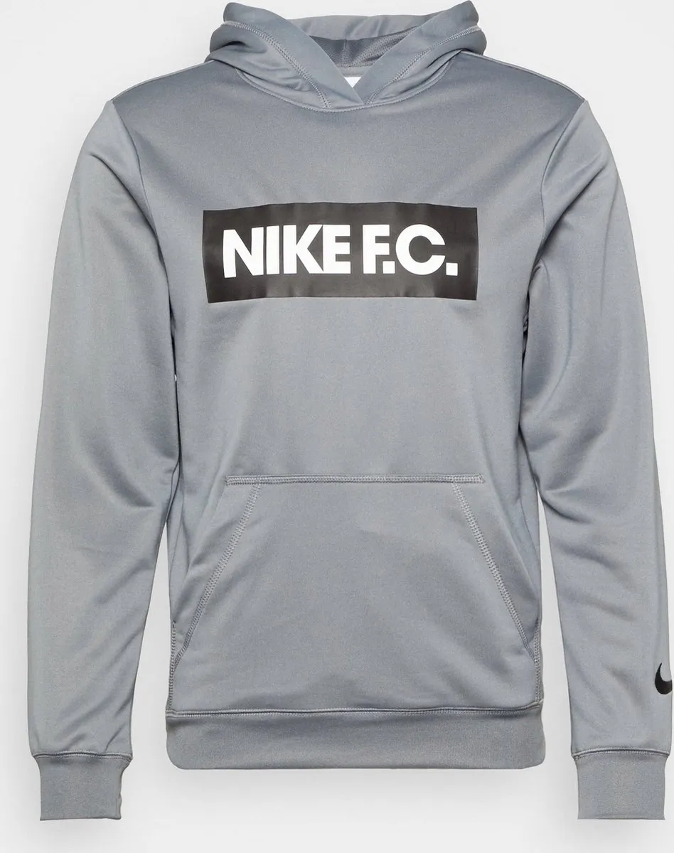 Nike FC Hoodie Dri-FIT - S - Grijs