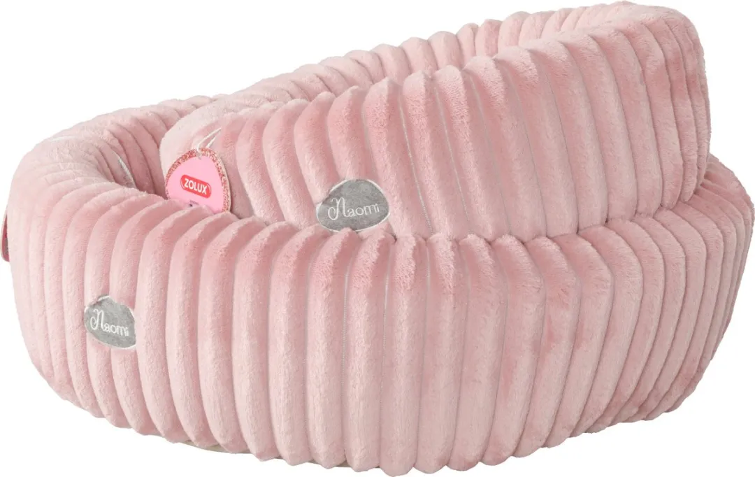 Zolux Naomi Cuddle Kattenmand - Roze - 42x42x17,5 cm - afbeelding 2 van 4