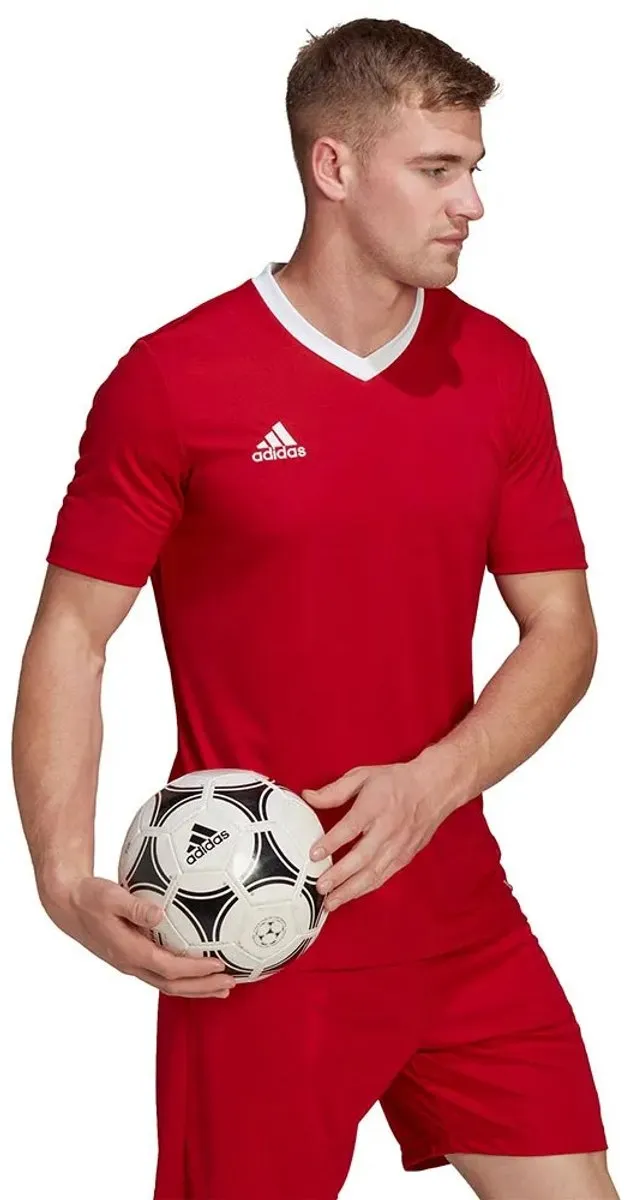 adidas Performance Entrada 22 Voetbalshirt H61736 - Rood L