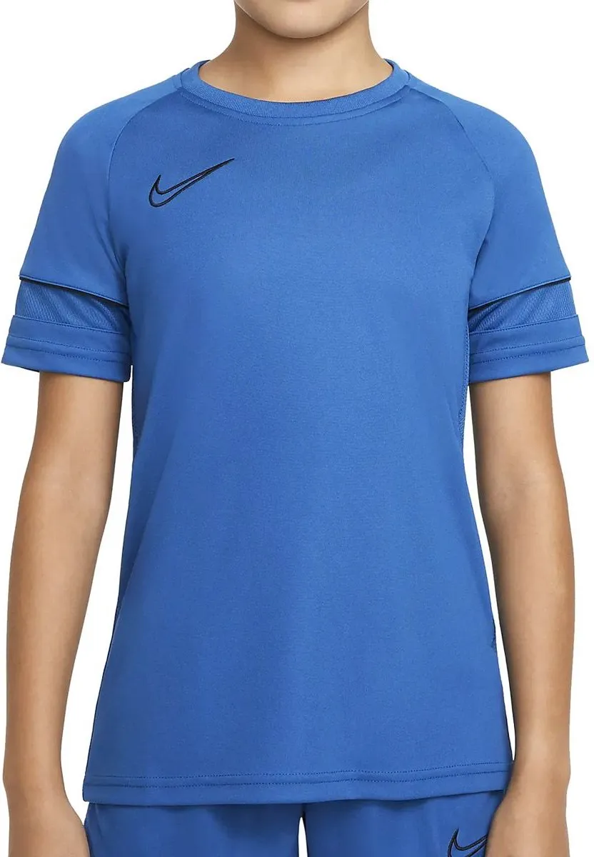 Nike Academy 21 Trainingsshirt CW6103-407 - 152 - Blauw
